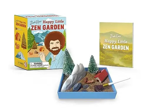 Bob Ross Happy Little Zen Garden by Pearlman, Robb – Paperback
