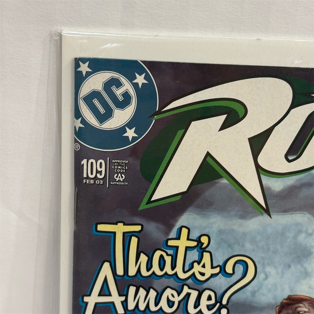 Robin #109 DC Comics Single Issue Comic Feb 2003 That’s Amore? Direct