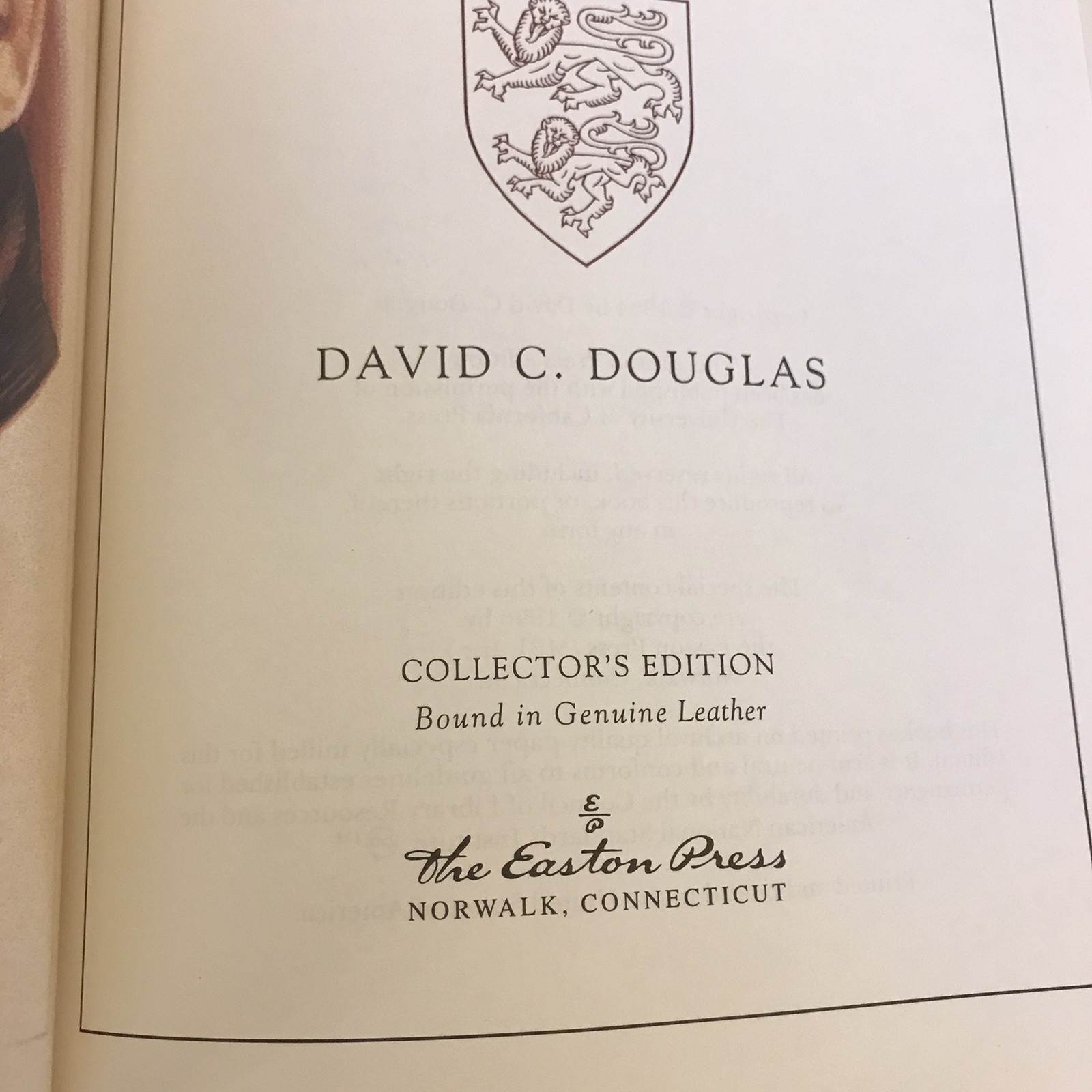 Easton Press William The Conqueror Kings & Queens Of England Collectors Edition