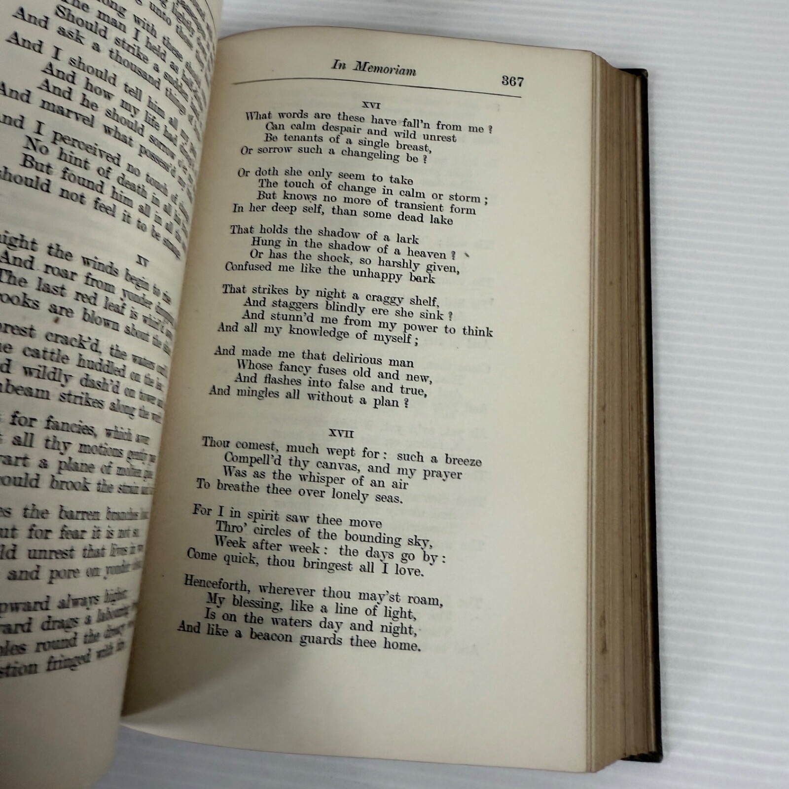Poems Of Tennyson Oxford Ed. 1904 Henry Frowde Antique Hardcover Poetry Book
