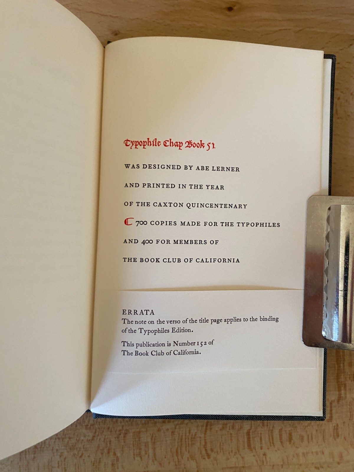 SIGNED John Dreyfus William Caxton Valenti Angelo’s copy