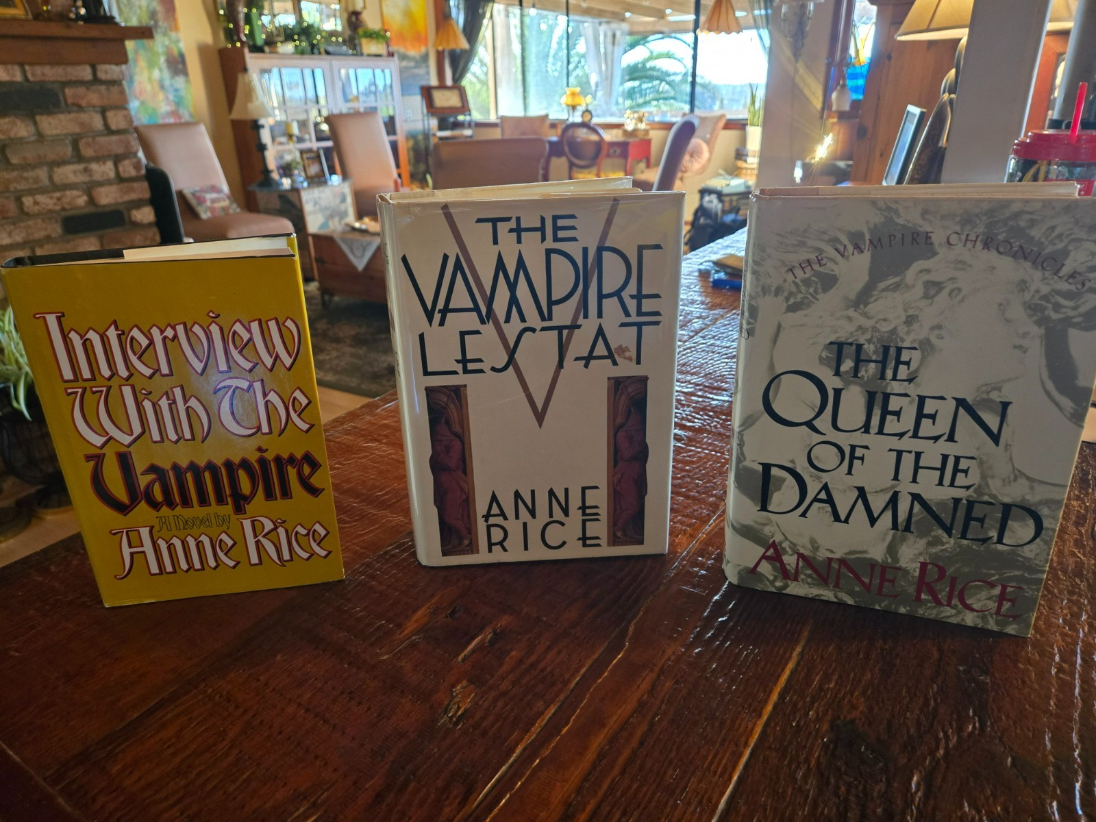 SIGNED The Vampire Lestat Anne Rice 1985 First Edition SET LOT Interview Queen
