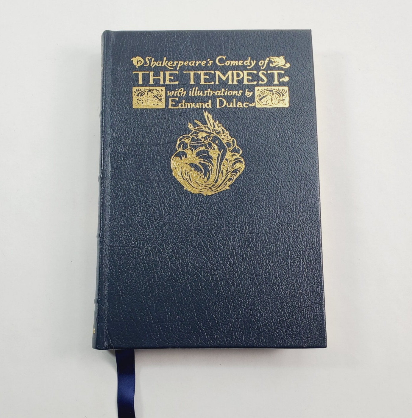 Shakespeare’s Comedy The Tempest Illustrated By Edmund Dulac 1982 Hodder Leather