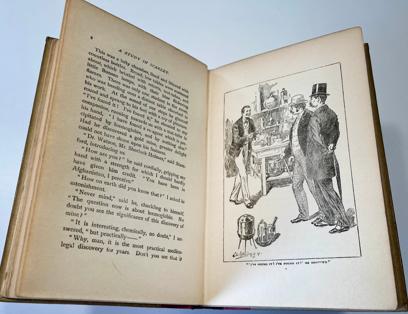 A Study in Scarlet, c. 1901 First Collectible Edition~Arthur Conan Doyle