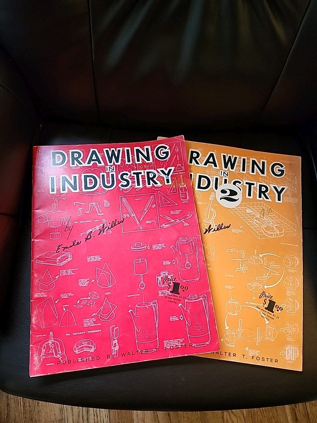 Drawing in Industry 1 & 2 By Emile B. Willis, Published by Walter T. Foster