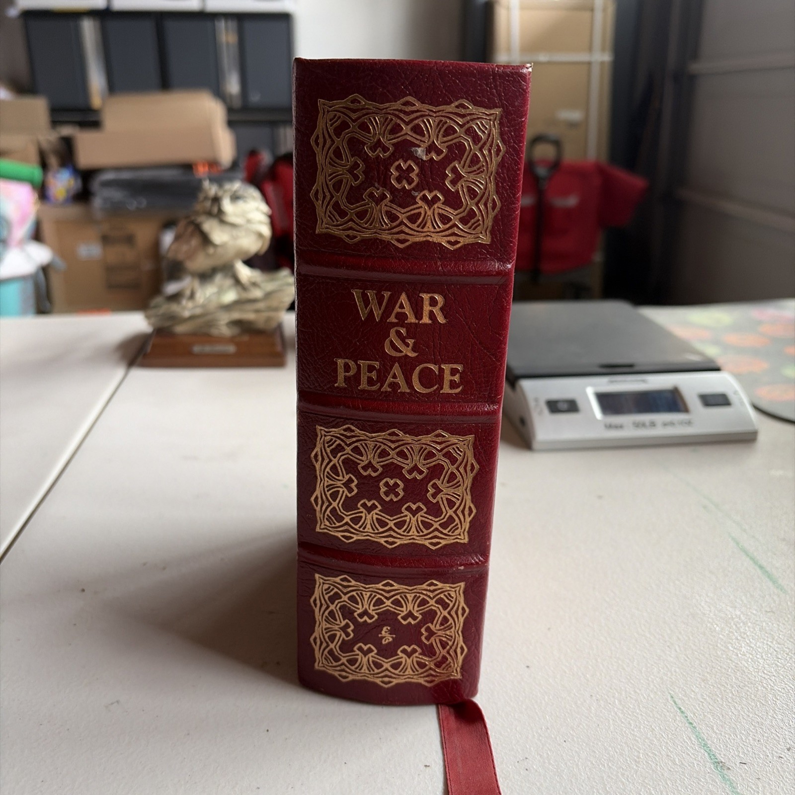 Leo Tolstoy / War and Peace Limited Edition Franklin Library 1981 Leather