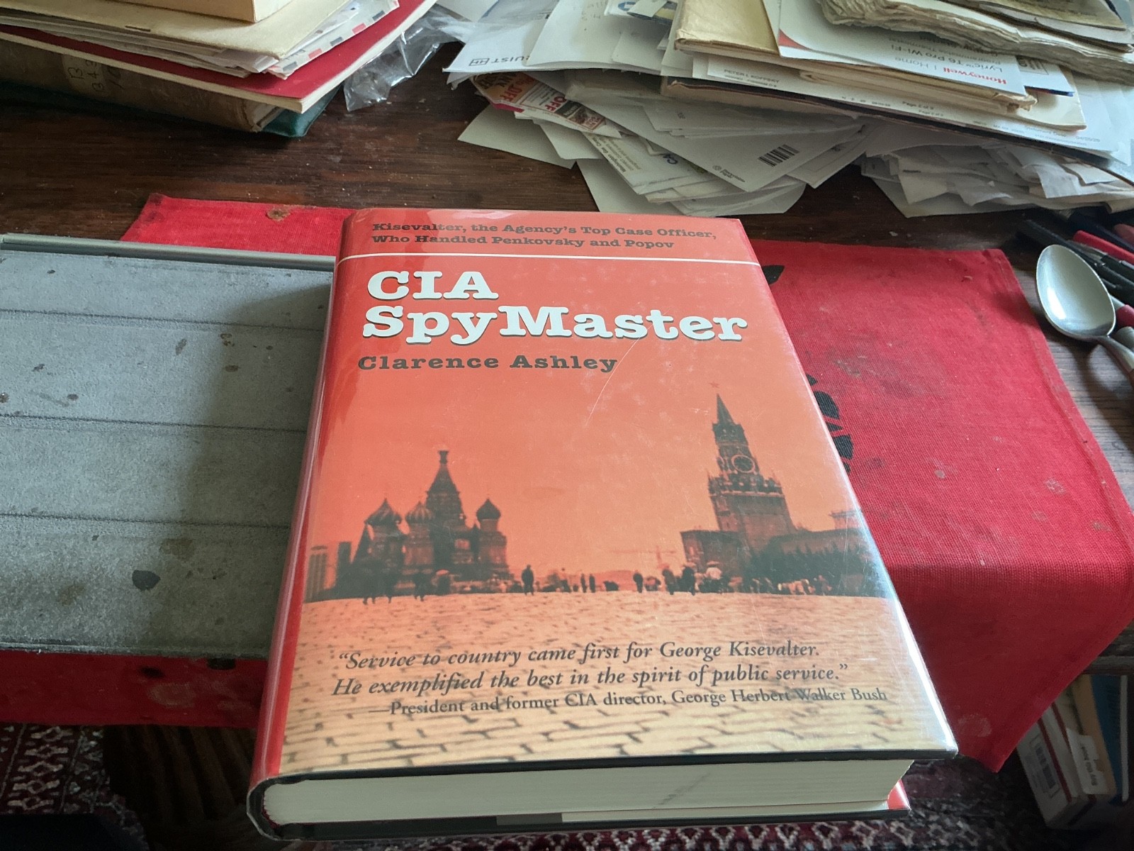CIA SpyMaster, George Kisevalter, Inscribed Clarence Ashley