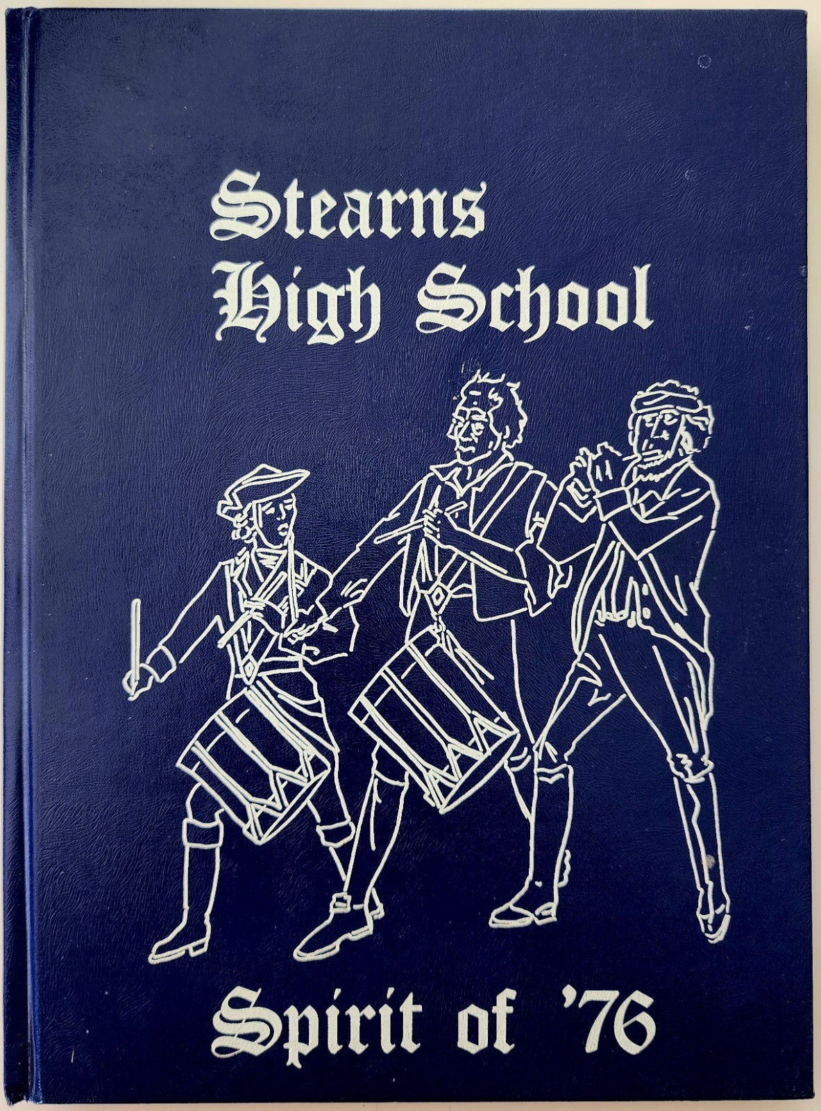 1976 Stearns High School Yearbook Millinocket Maine Spirit of 76 Vintage F22