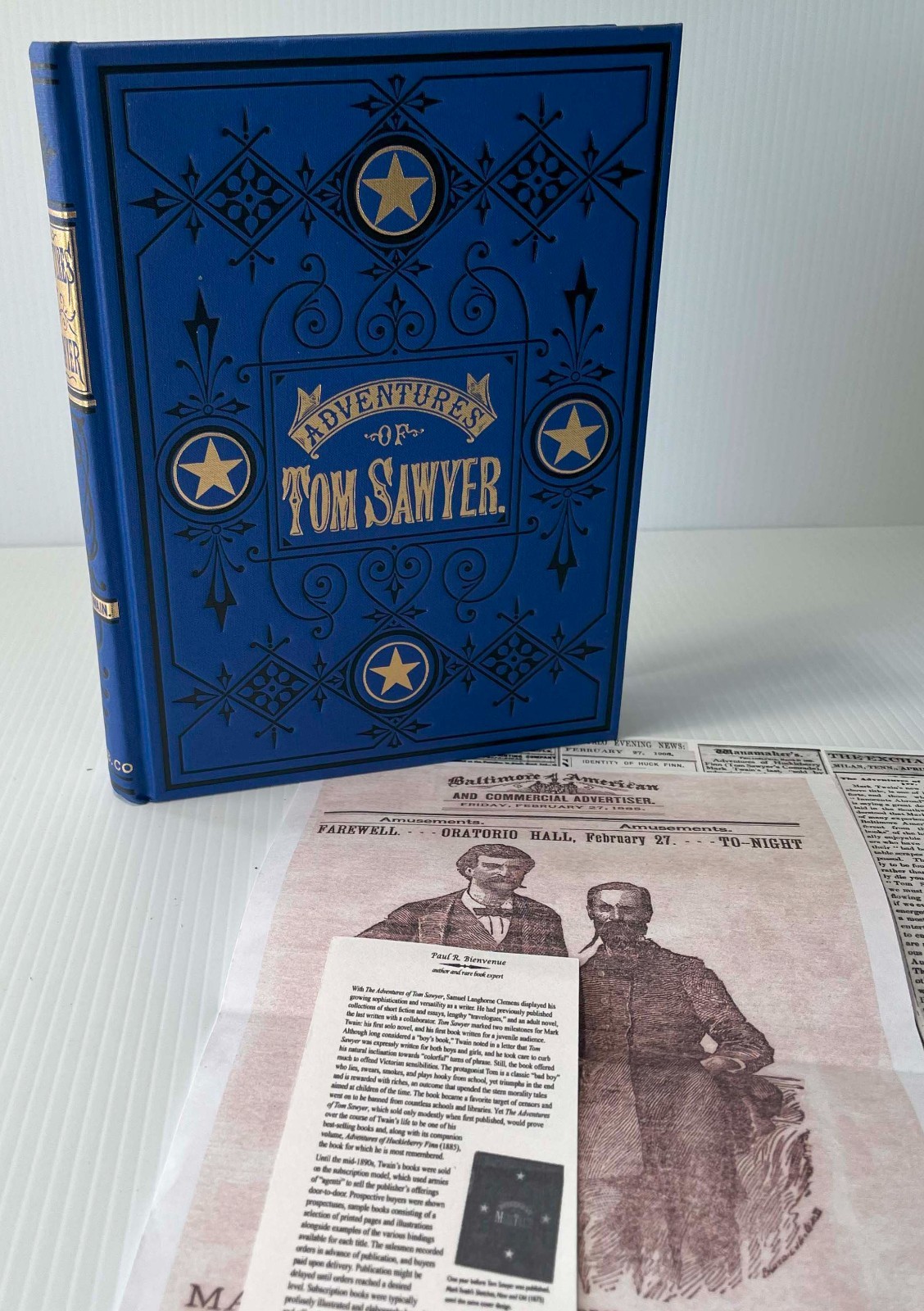 The Adventures of Tom Sawyer, BEST Facsimile of 1876 First Edition ~ Mark Twain