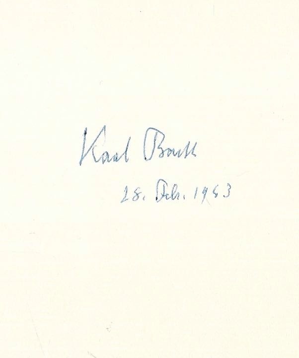 Karl Barth The Prisoner Liberation! SIGNED FIRST EDITION VERY RARE
