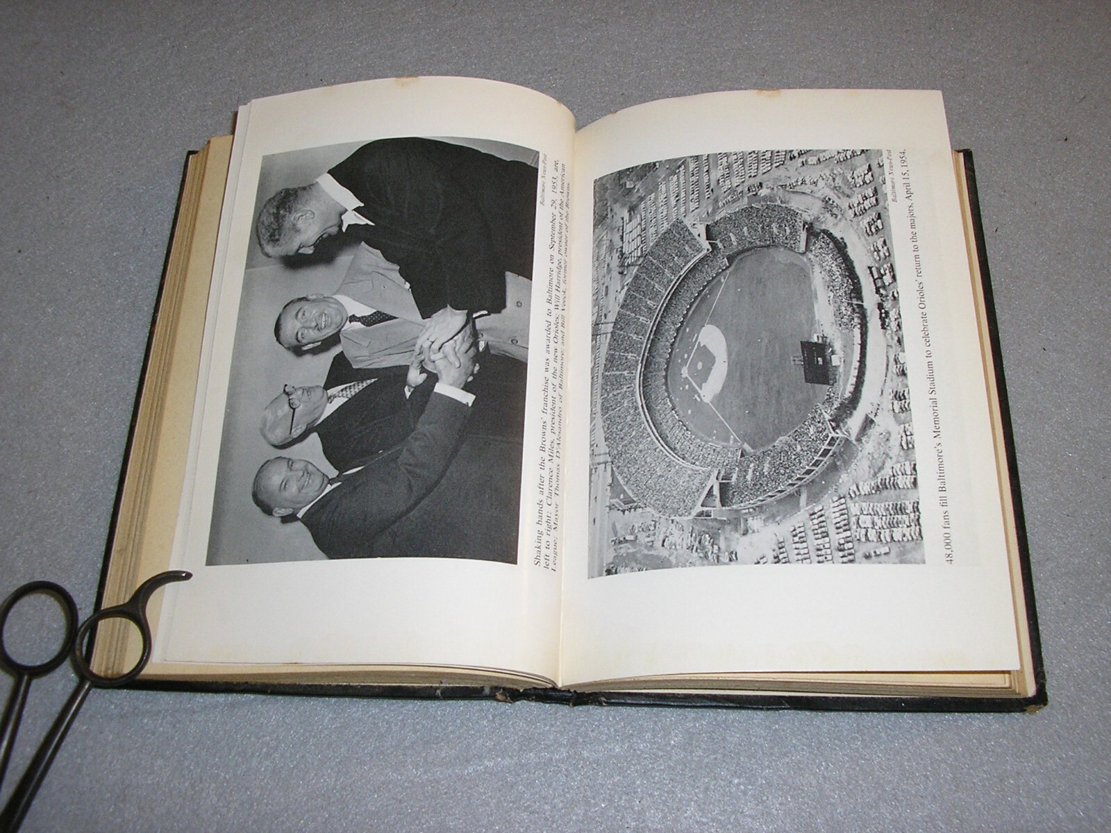 Baltimore Orioles Baseball Book Lieb MLB History American League Fred Lieb 1955