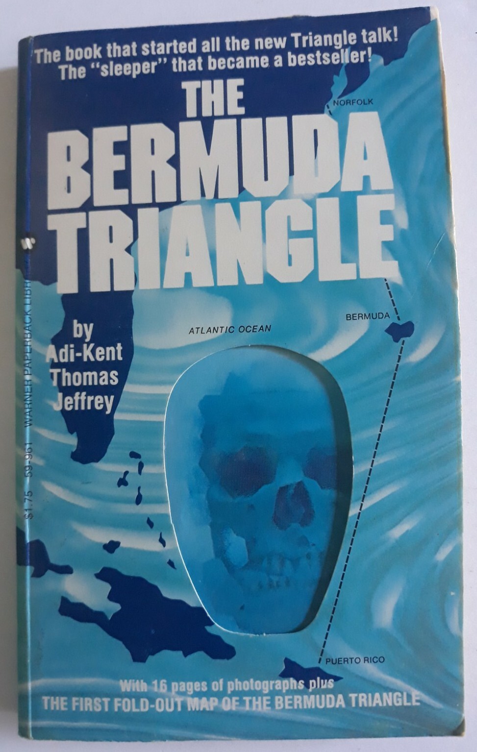 Vintage the Bermuda Triangle Adi-Kent Thomas Jeffrey paperback 5th printing 1975