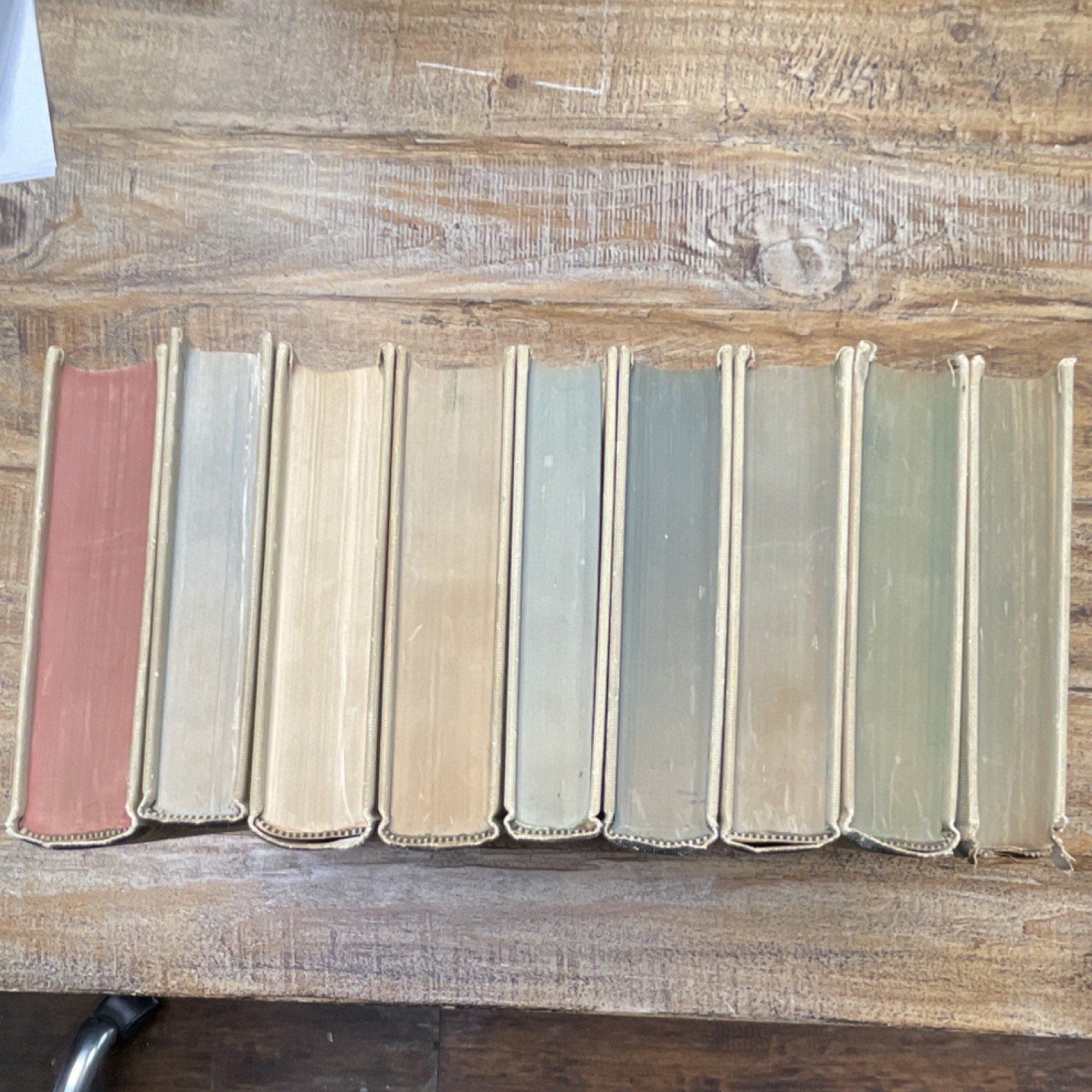 Houghton Mifflin Poetry Set Browning Keats Byron Shelley Burns Hardcover