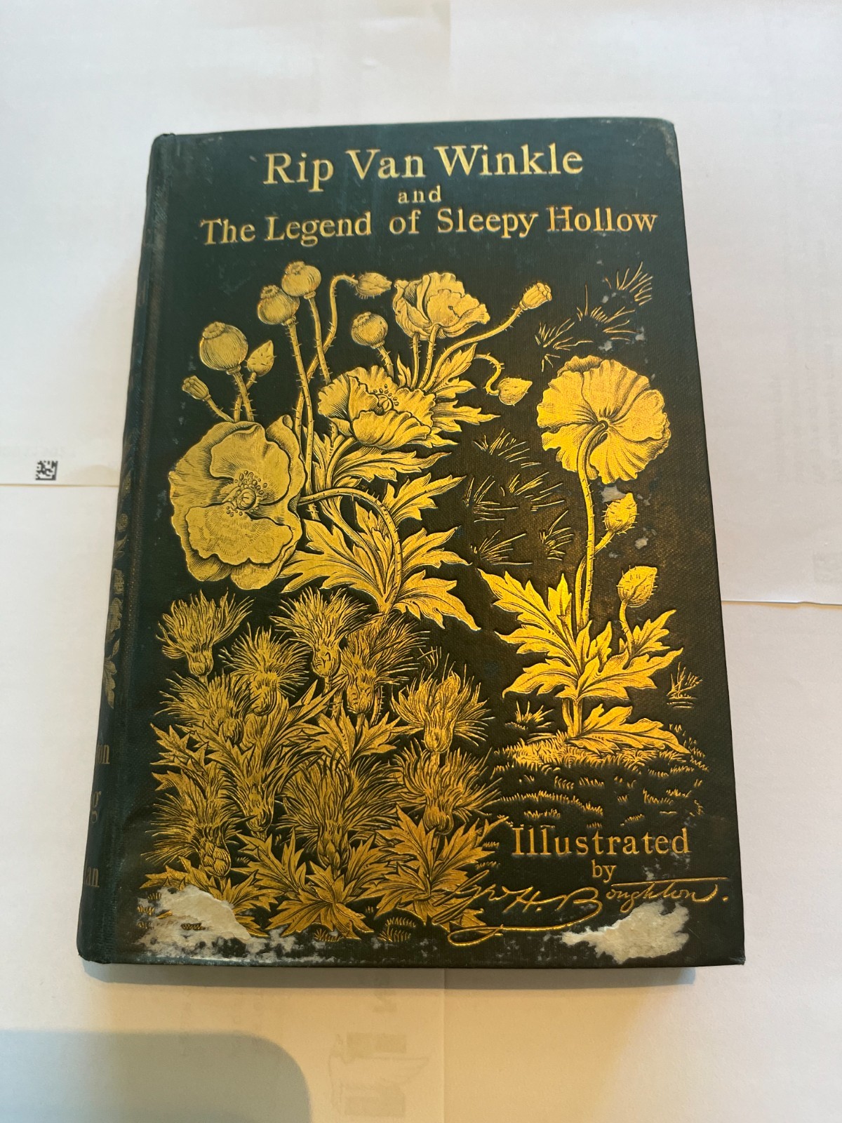 1893 RIP VAN WINKLE AND THE LEGEND OF SLEEPY HOLLOW by Washington Irving. Illus