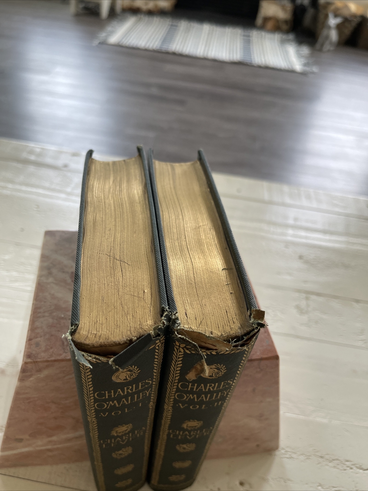 Charles O’Malley The Irish Dragoon Charles Lever 1901 HC 2 Vol Set Illustrated
