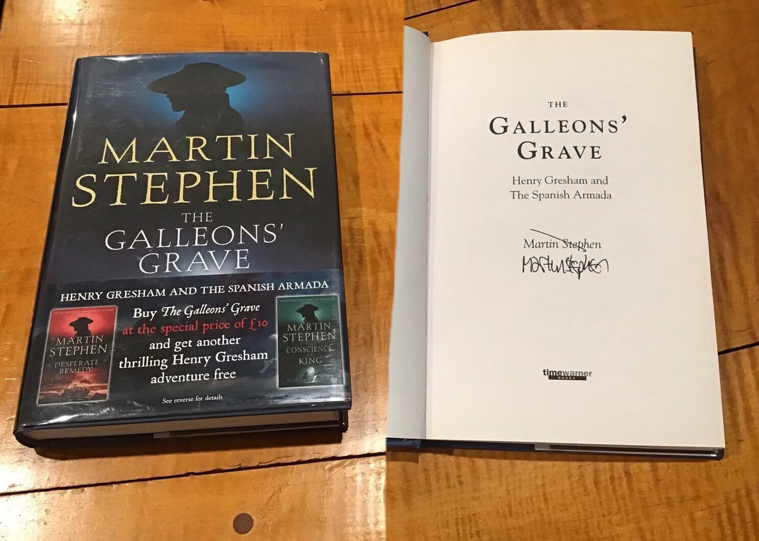 The galleons grave Martin Stephen (Signed) Henry Gresham and the Spanish Armada