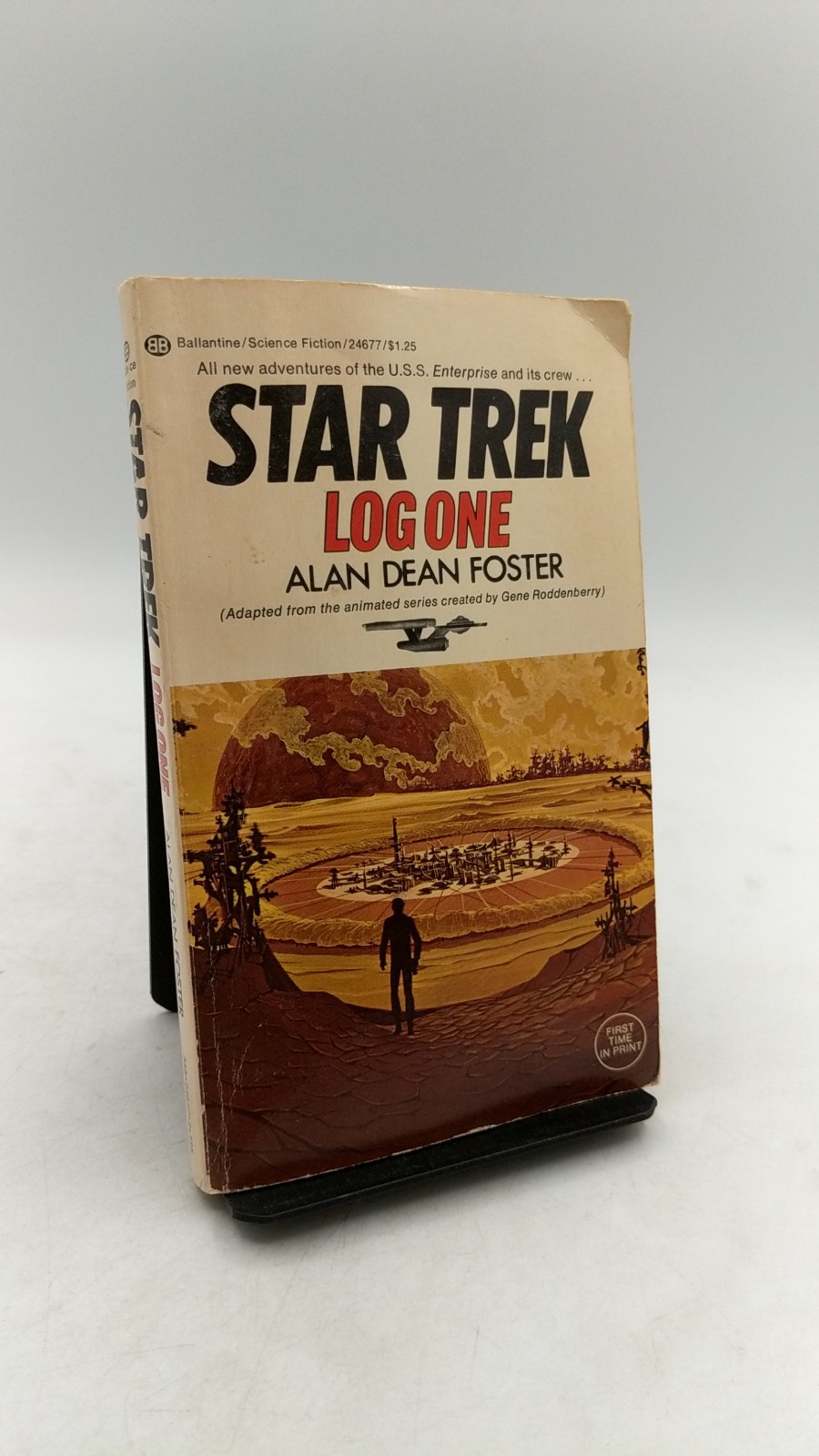 Star Trek LOG ONE Alan Dean Foster Paperback First Printing 1974