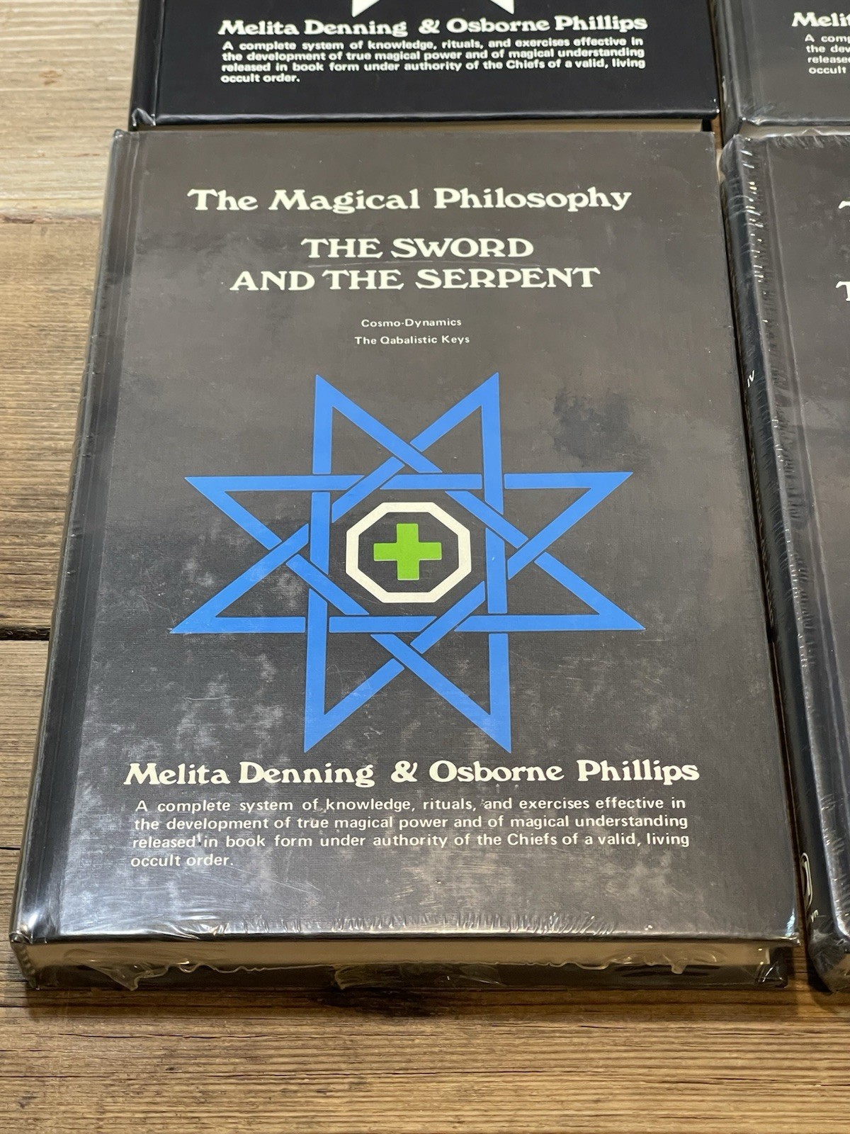 “The Magical Philosophy” Denning Phillips 1st Edition Hardcovers Vol 1-4 (3 New)