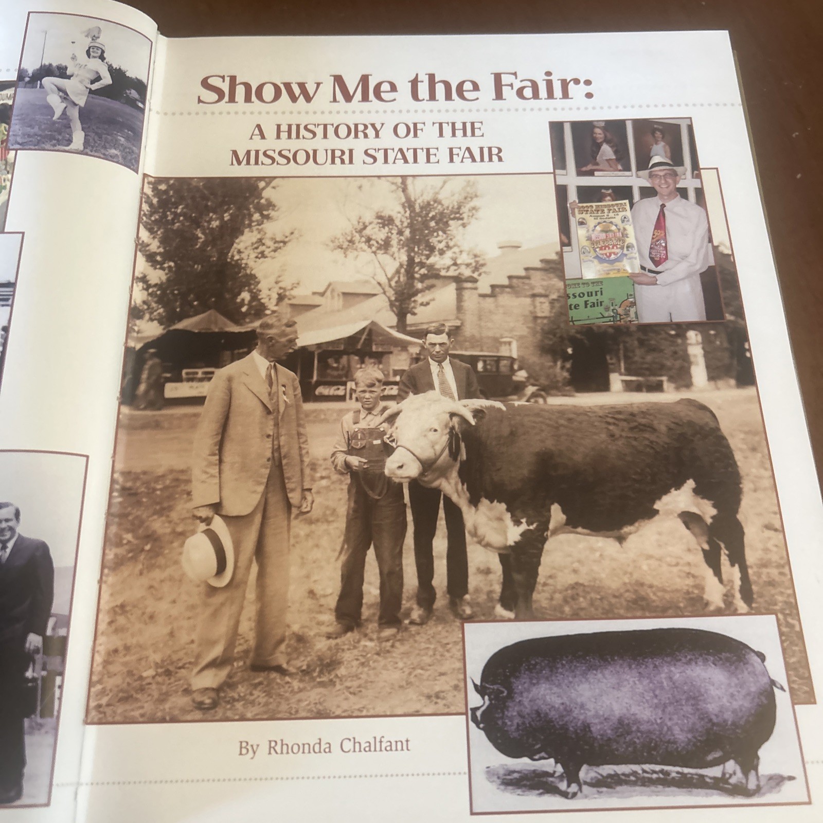 Show Me The Fair History Of The Missouri State Fair by R. Chalfant HCDJ 2002 .#d