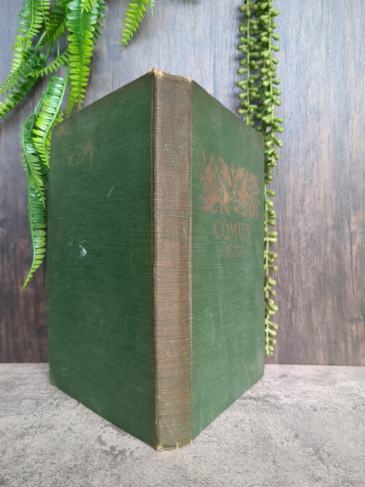 Comus John Milton Illustrated By Arthur Rackham 1921 W/ An Uncut Page