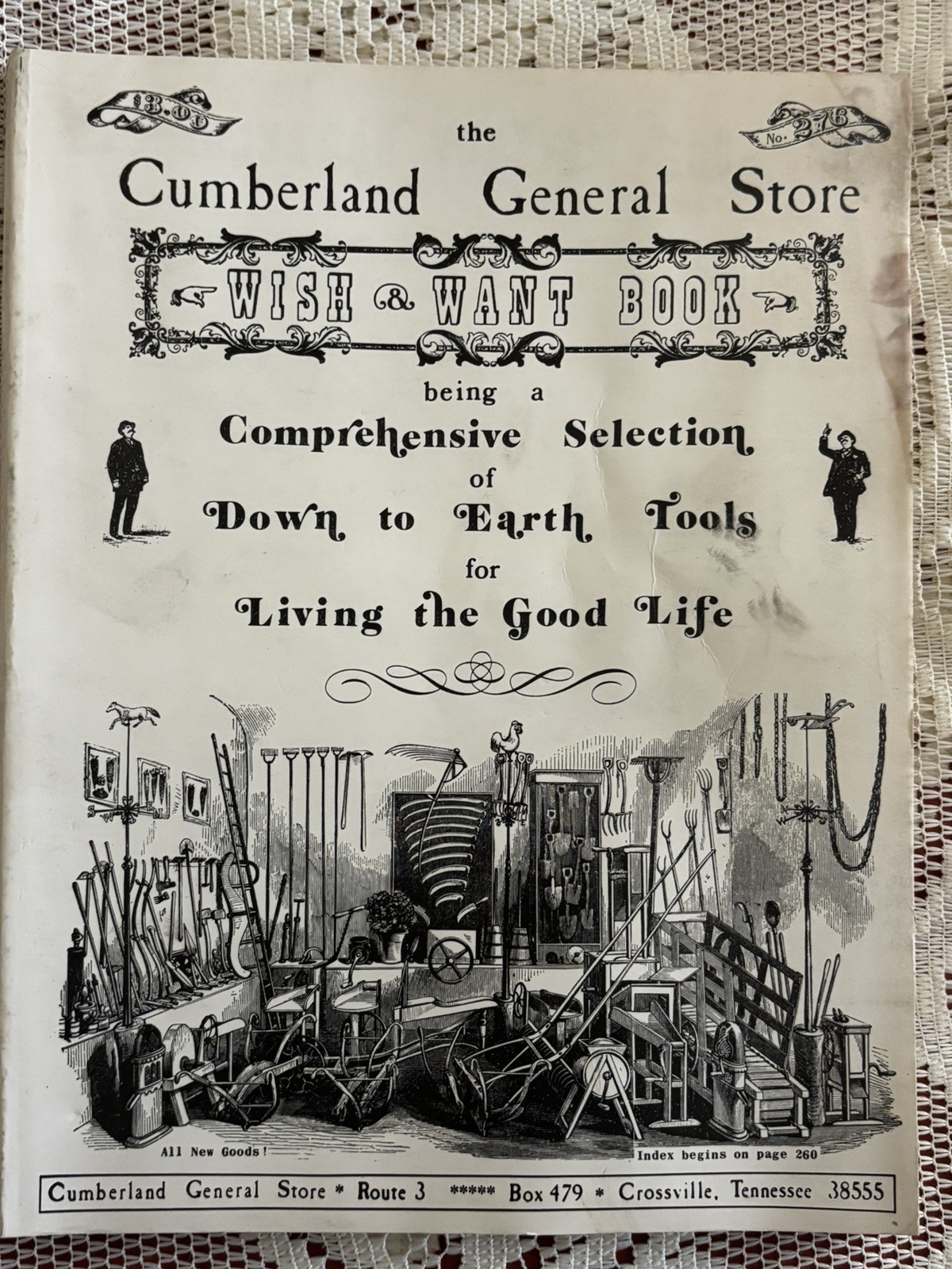 1976 The Cumberland General Store Wish Want Book-Tennessee USA Original Catalog