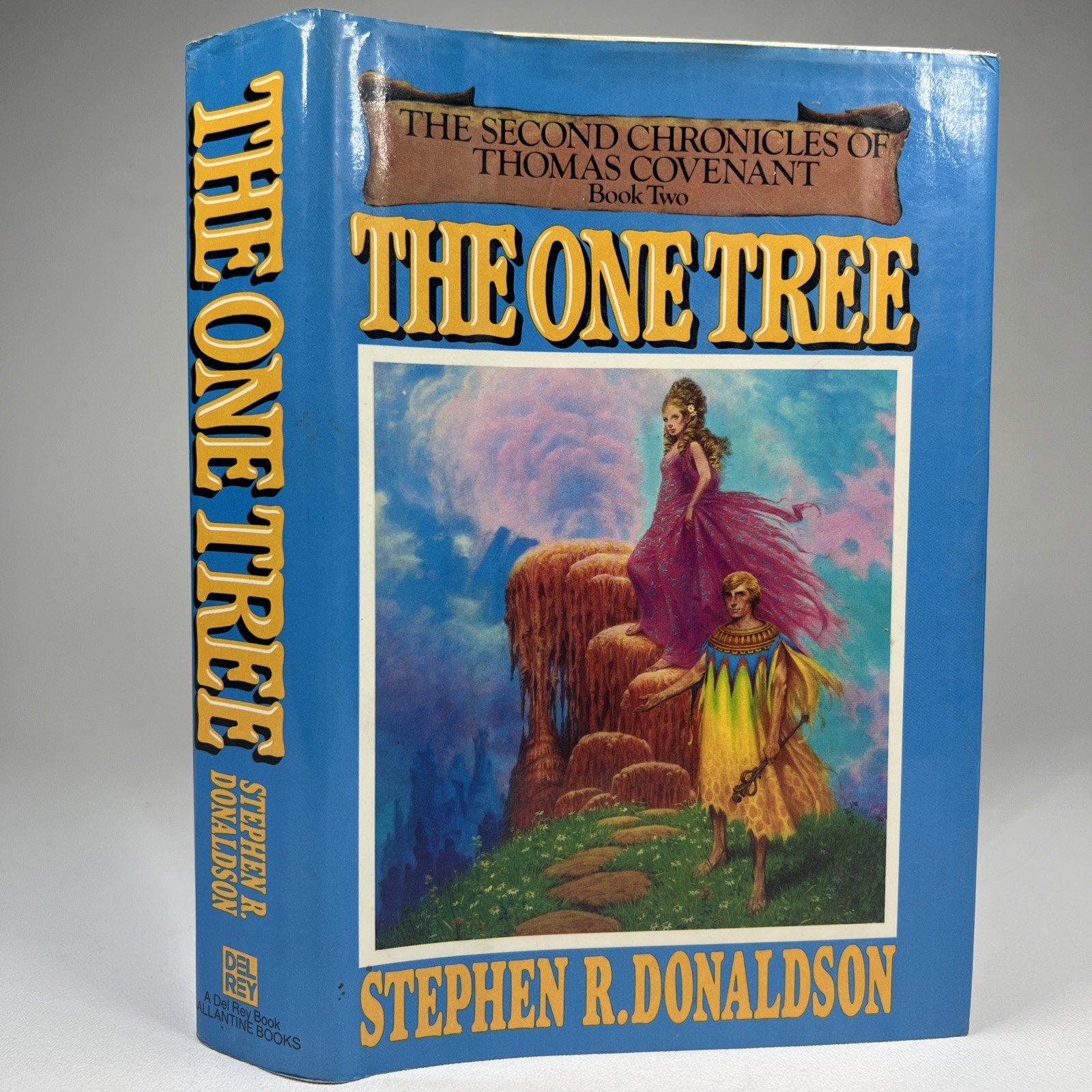 The One Tree SIGNED Stephen R. Donaldson Book Two Tomas Covenant HC DJ FIRST ED