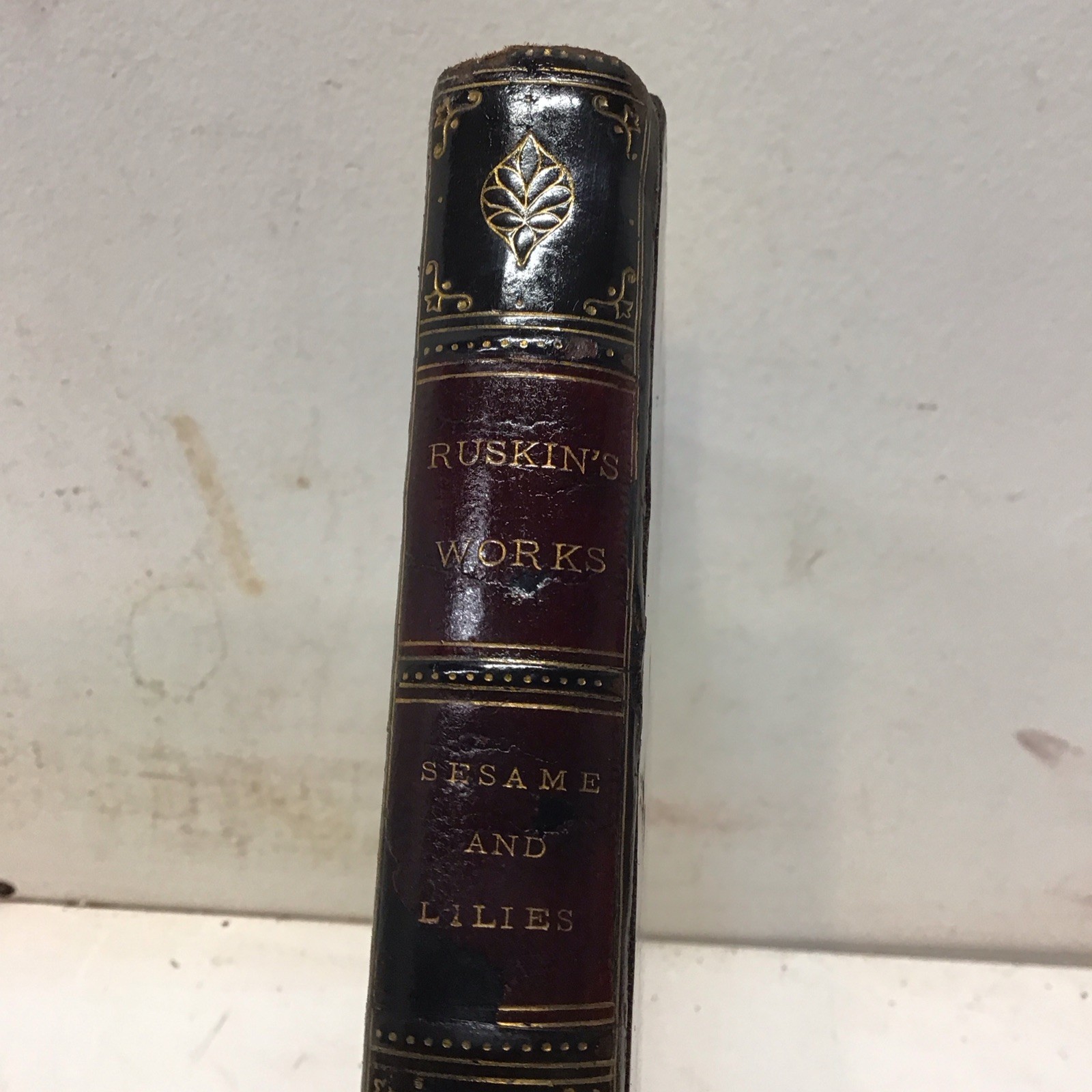 Sesame and Lilies Three Lectures by John Ruskin Third American Edition Circa1890