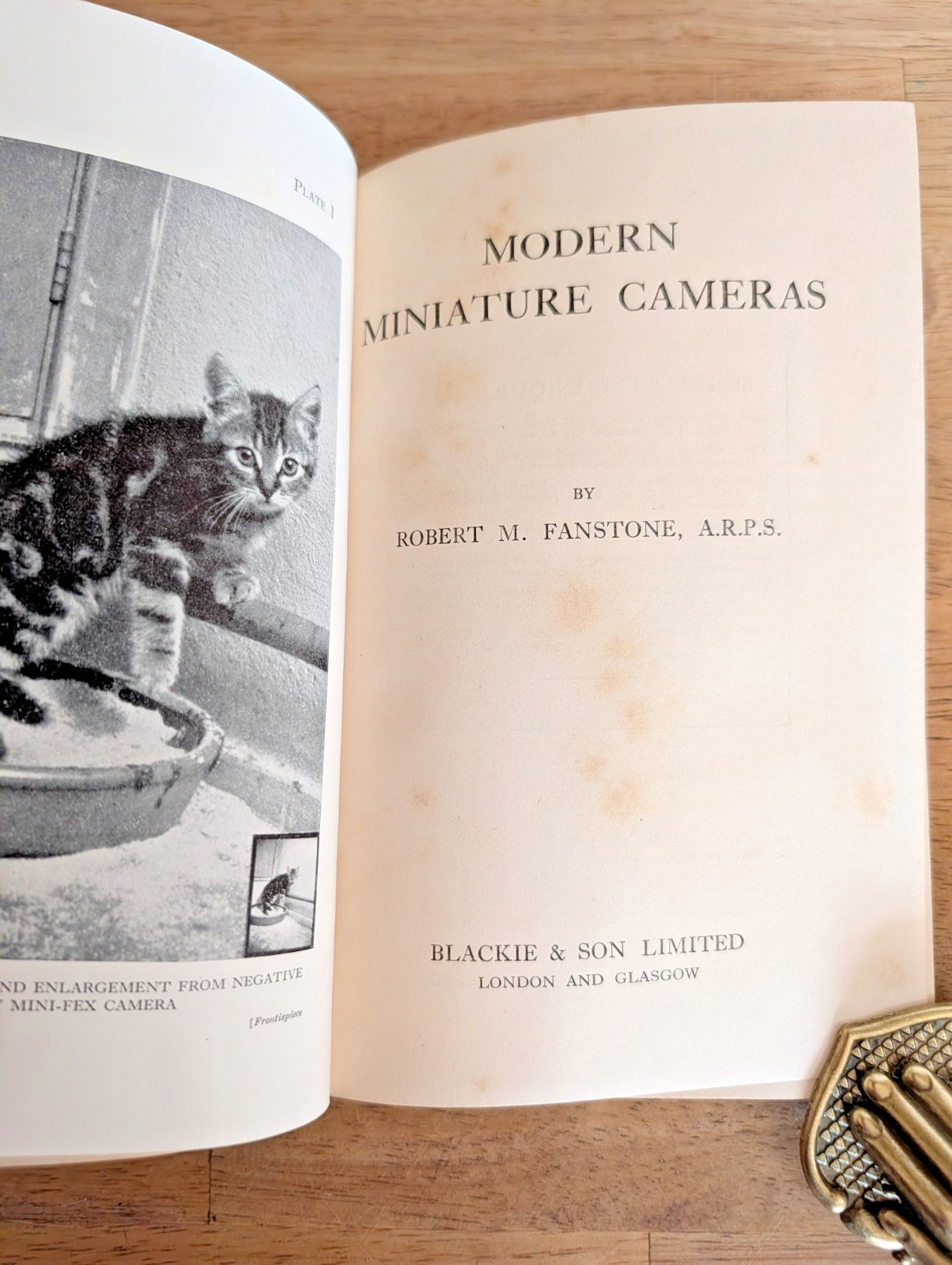 Modern Miniature Cameras Robert Fanstone Vintage Photography Guide Processing