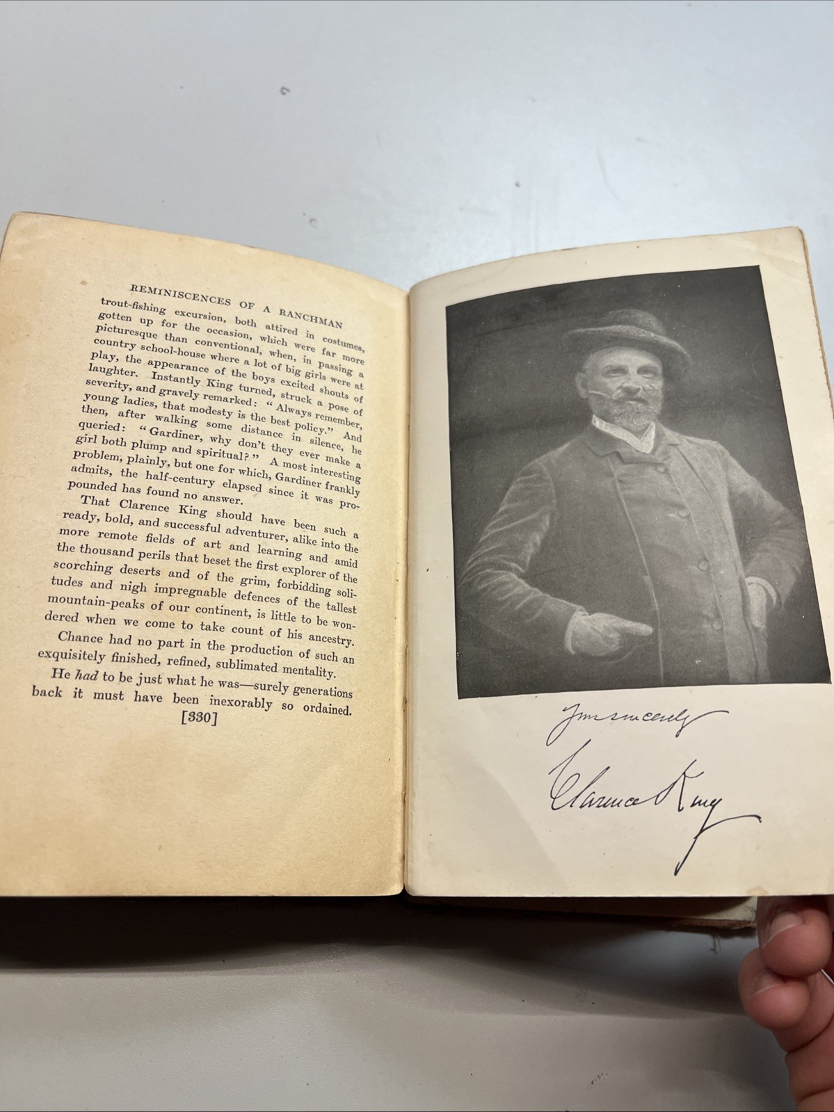 1910 First Edition Cowboy Life on the Western Plains, Clarence King, Cheyenne