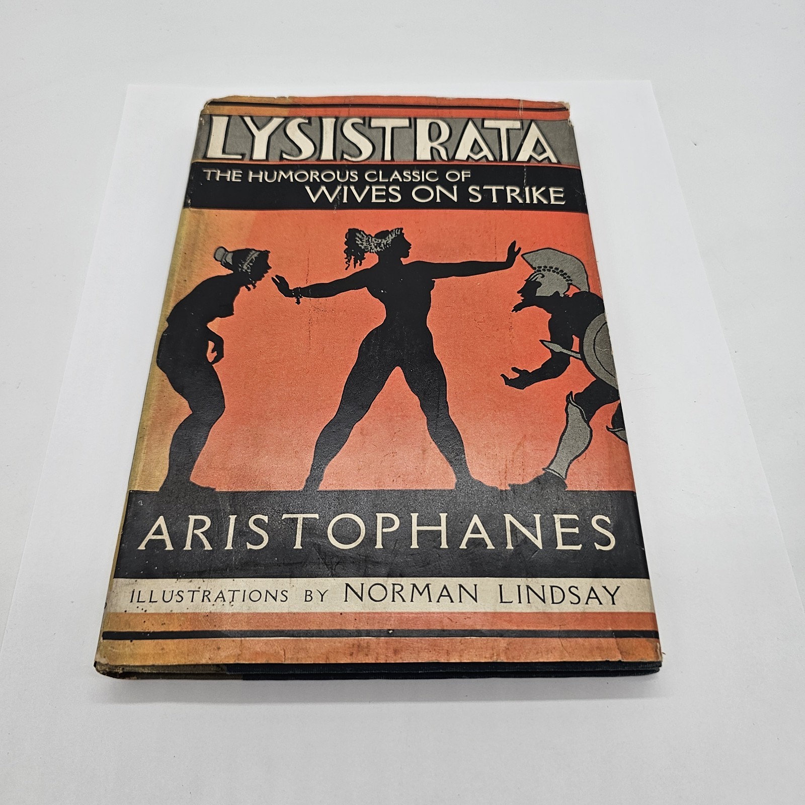 Vintage Lysistrata Illustrated Editions Aristophanes The Humorous Classic Book
