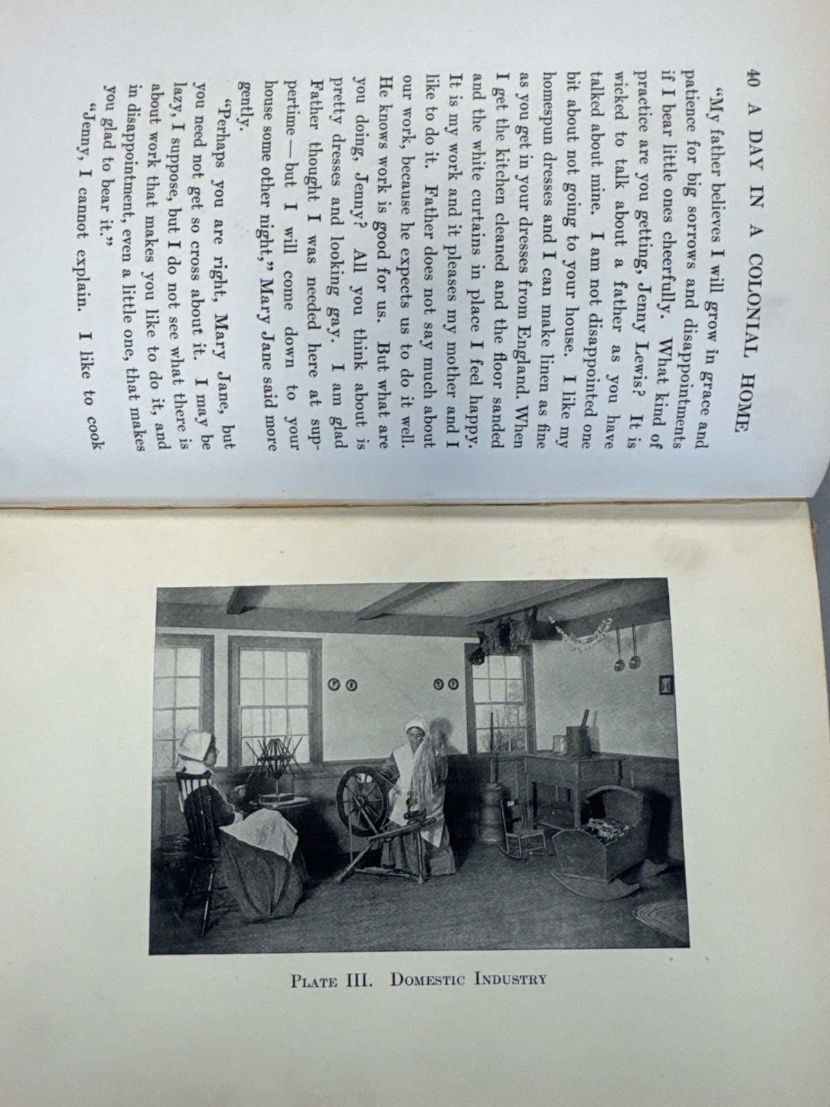 SCARCE: 1921 A Day In A Colonial Home By D. Prescott Edited John Cotton Dana