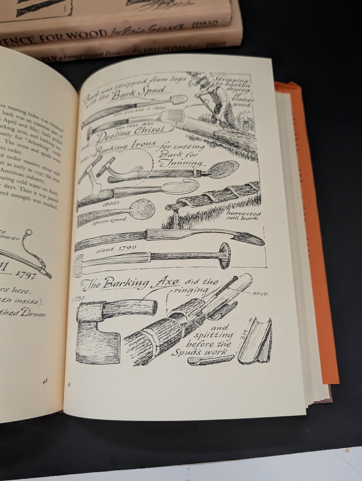 3 BY ERIC SLOANE: Early American Tools, Reverence for Wood, Early American Boy