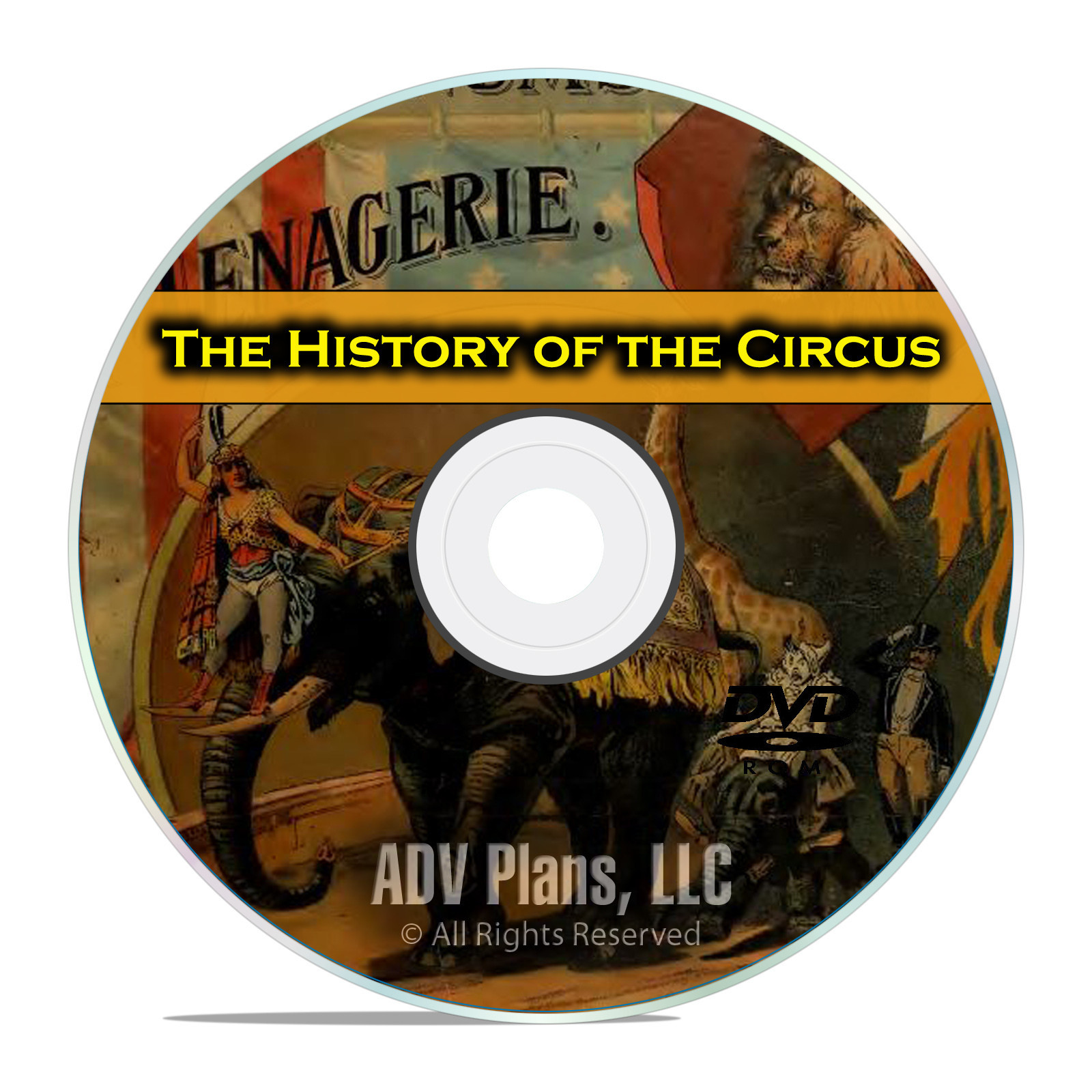 American Circus History, Ringling Brothers, Books, Photos, Brochures PDF DVD E65