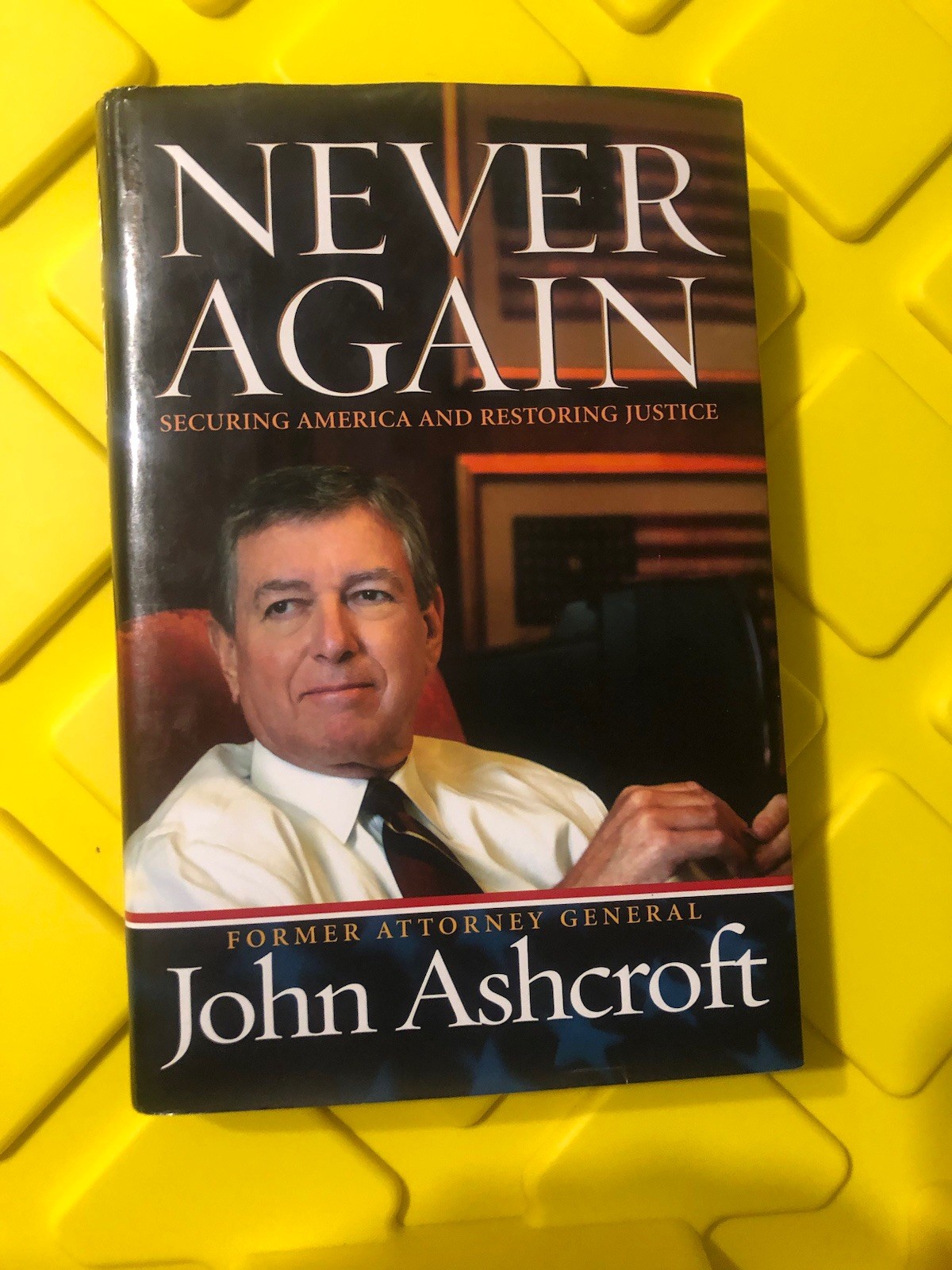 Never Again by John Ashcroft Signed First Edition