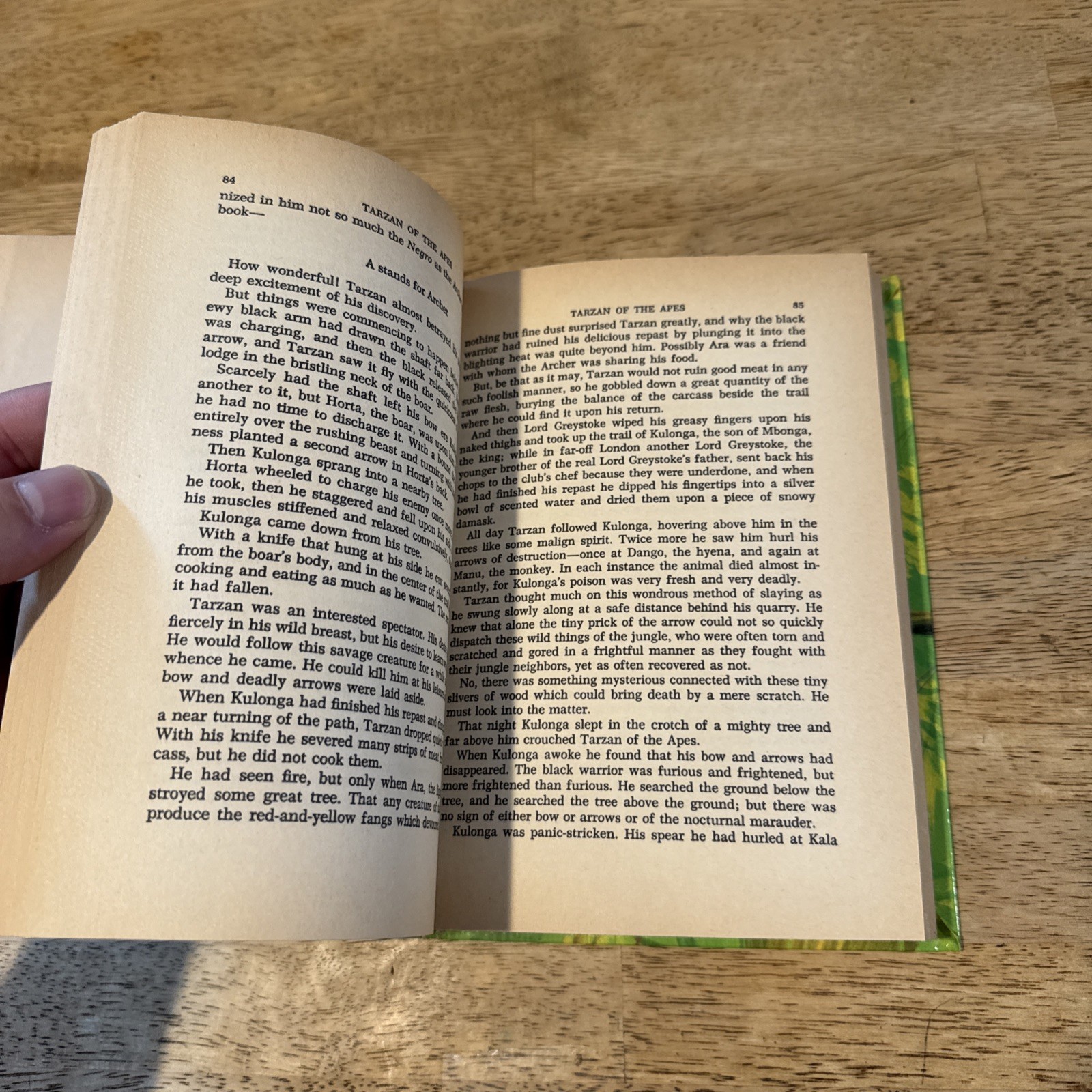 Tarzan Of The Apes By Edgar Rice Burroughs Whitman 1964 Hardcover Book Vintage