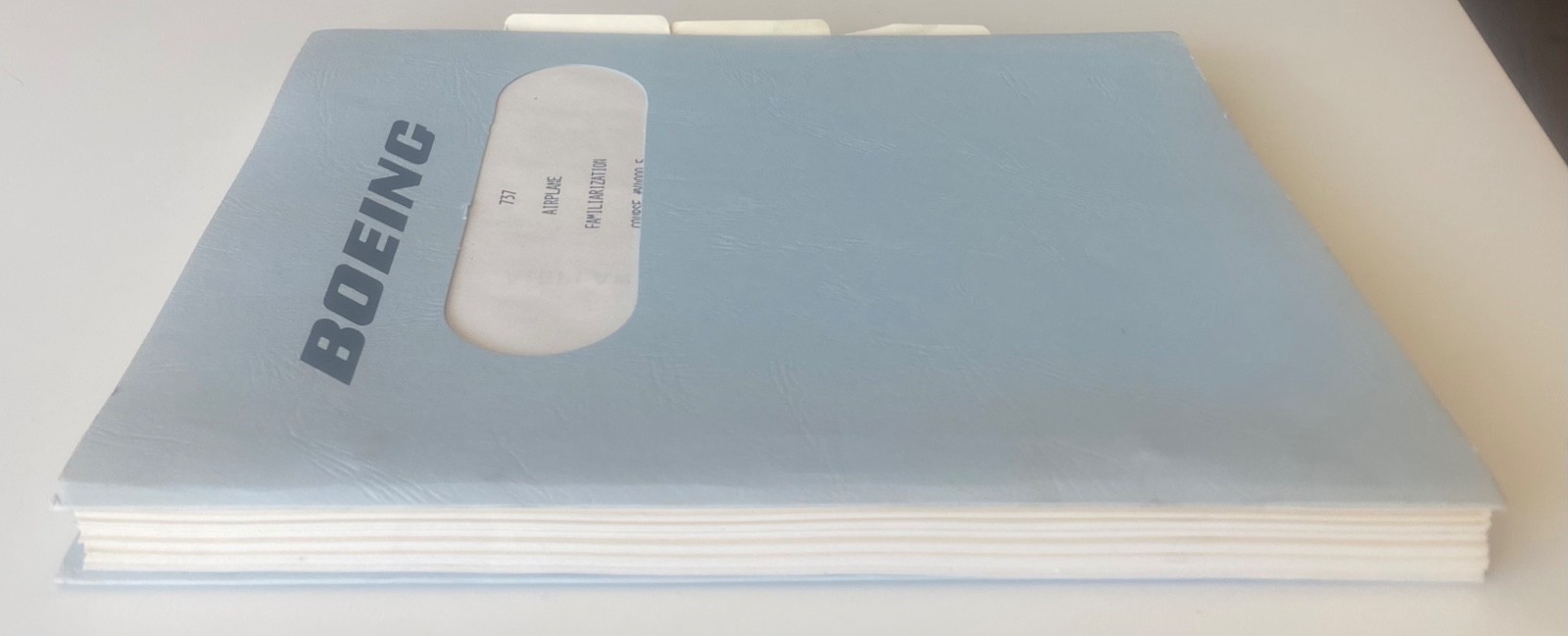 Boeing Airplane Familiarization Course 737 + 757/767 : 2 Softcover Binders 1989
