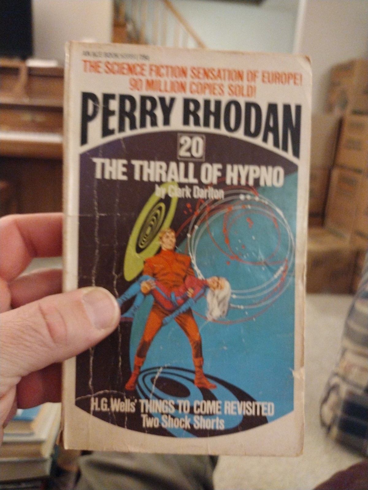 Perry Rhodan #20 The Thrall of Hypno Clark Darlton Ace Books Paperback 1972