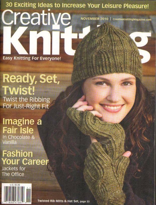CREATIVE KNITTING MAGAZINE 59 Unique Issue Collection On USB Thumb Drive