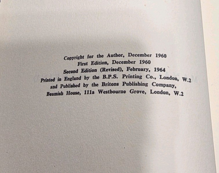 MANACLES FOR MANKIND – Mark Ewell – 1964 HCDJ Book