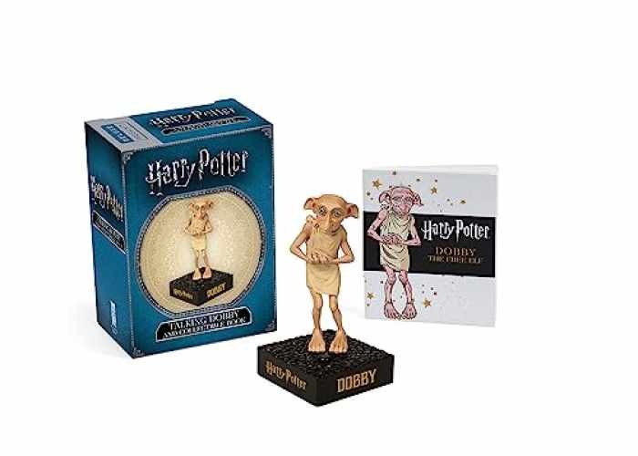 Harry Potter Talking Dobby and – Misc. Supplies, by Running Press – Very Good