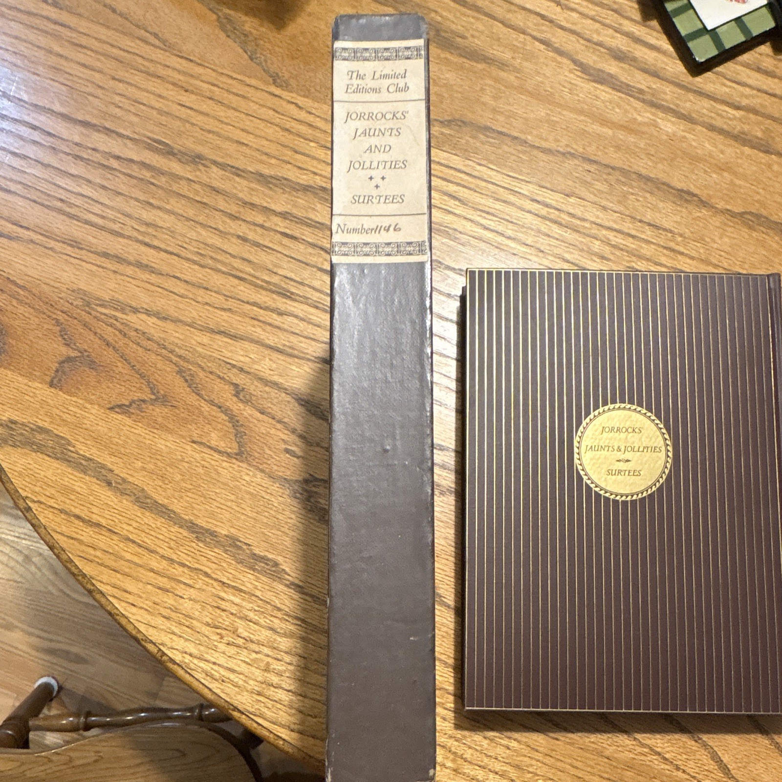 THE JAUNTS AND JOLLITIES JOHN JORROCKS HC 1932 LIMITED EDITIONS SIGNED #617