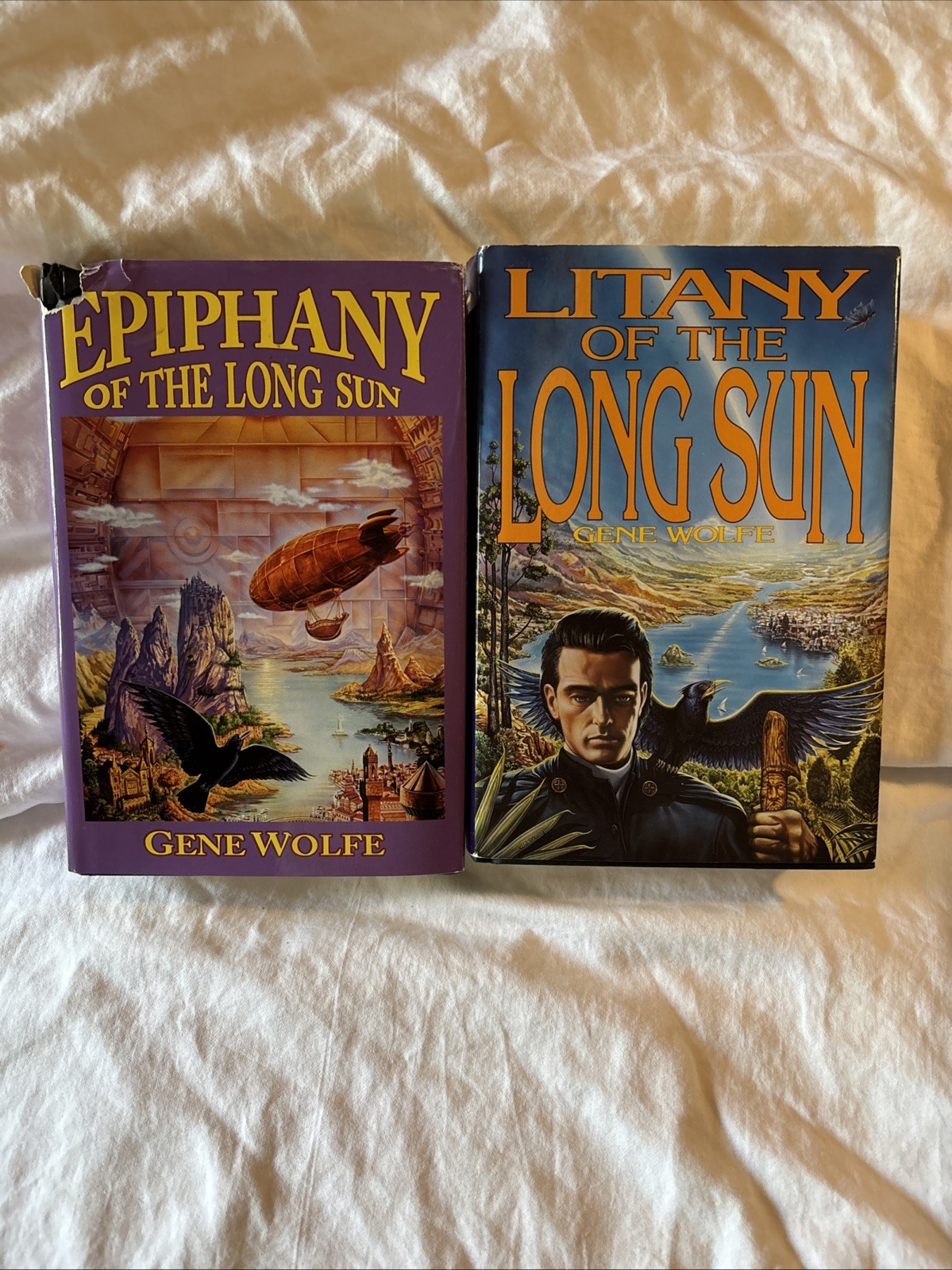 Epiphany & Litany Of The Long Sun Gene Wolfe Hardcover Omnibus Book Club BCE