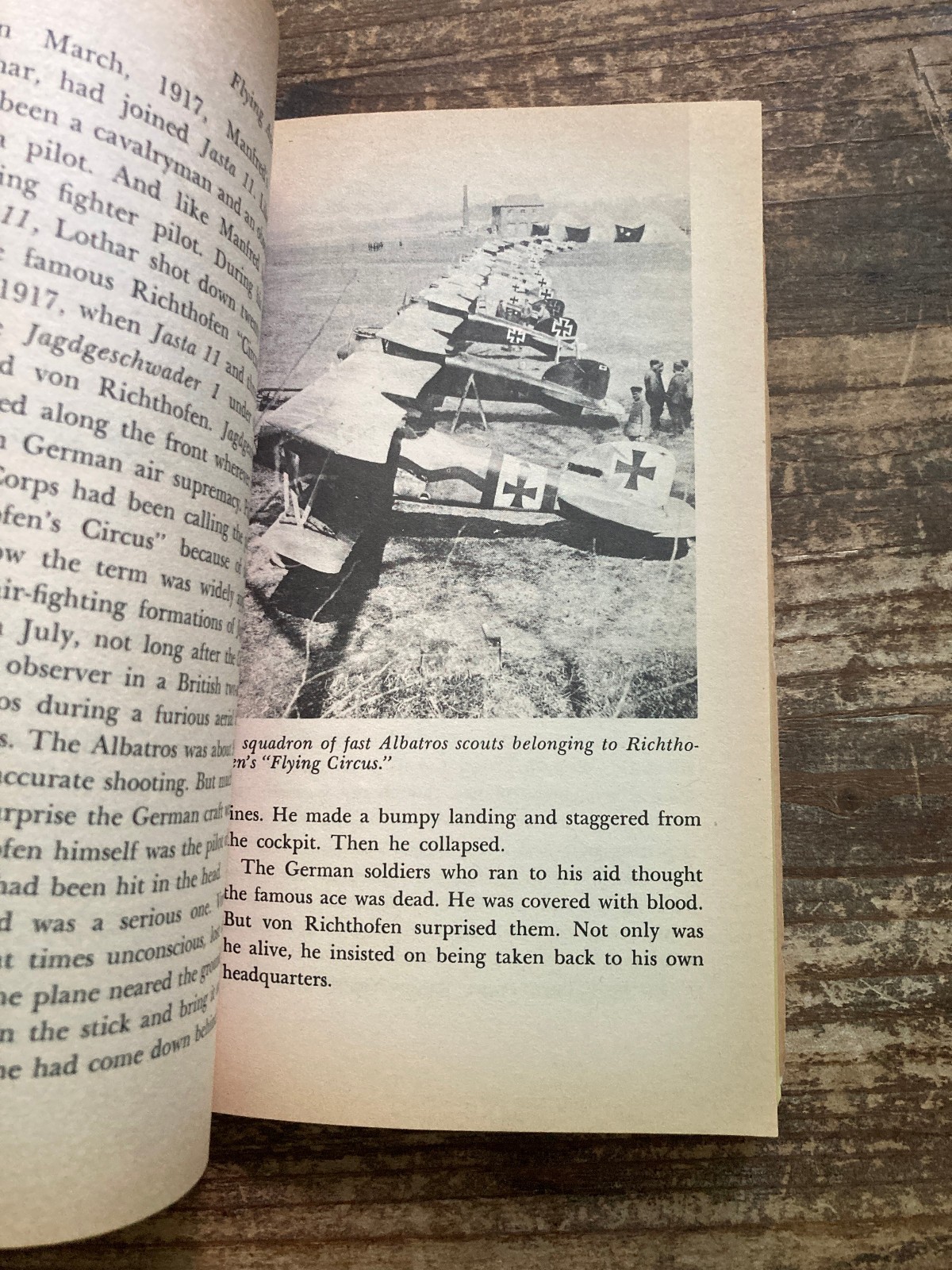 Flying Aces of World War I, Gene Gurney, Scholastic, 1971, Vintage History Book