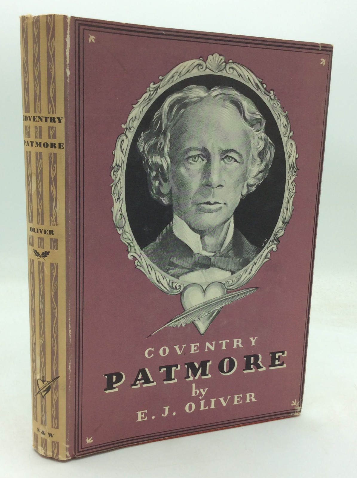 COVENTRY PATMORE – E.J. Oliver – 1956 1st ed – vintage poetry