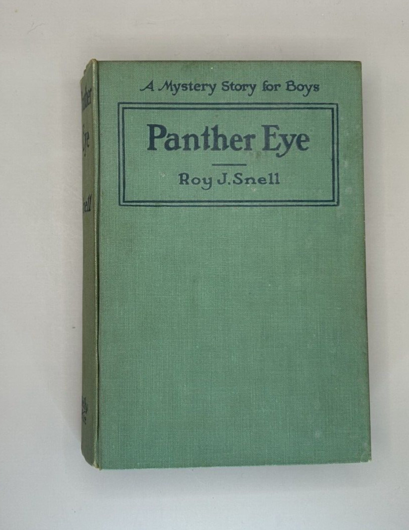 Panther Eye by Roy J. Snell 1921 A Mystery Story For Boys