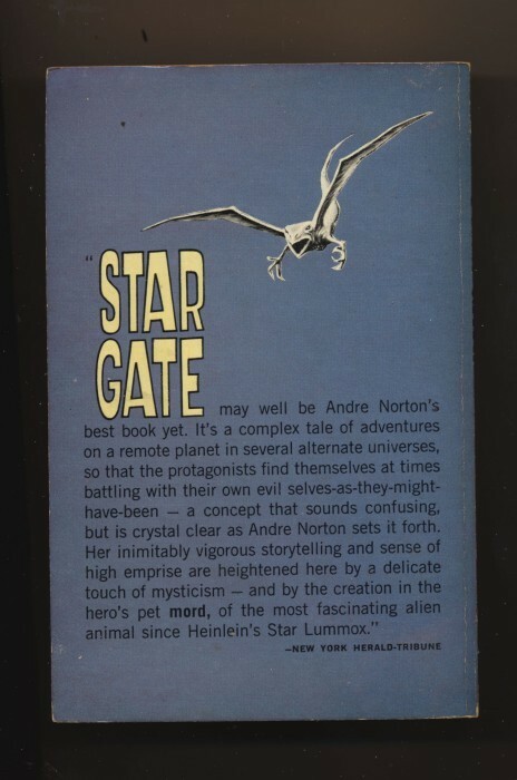 Star Gate by Andre Norton 1966 Ace Book M-157 First Printing
