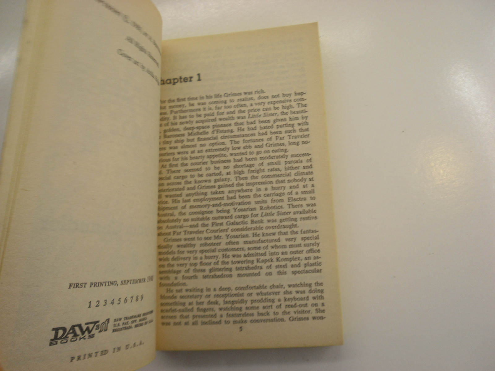 Star Loot, A Bertram Chandler, 1st Printing, DAW Paperback, 1980
