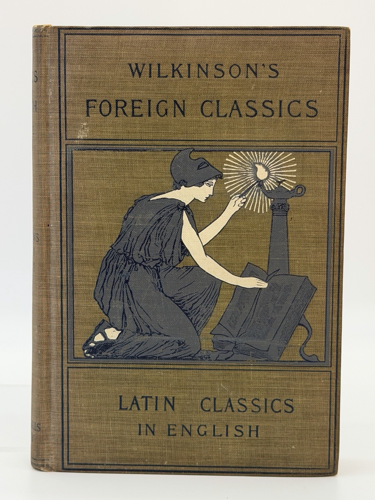 Wilkinson’s Foreign Classics: French, Greek & Latin Lot of 3, 1900 1st Edition