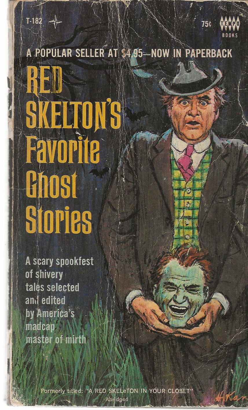 Red Skelton’s Favorite Ghost Stories 1st TEMPO BOOKS Printing 1968 Paperback