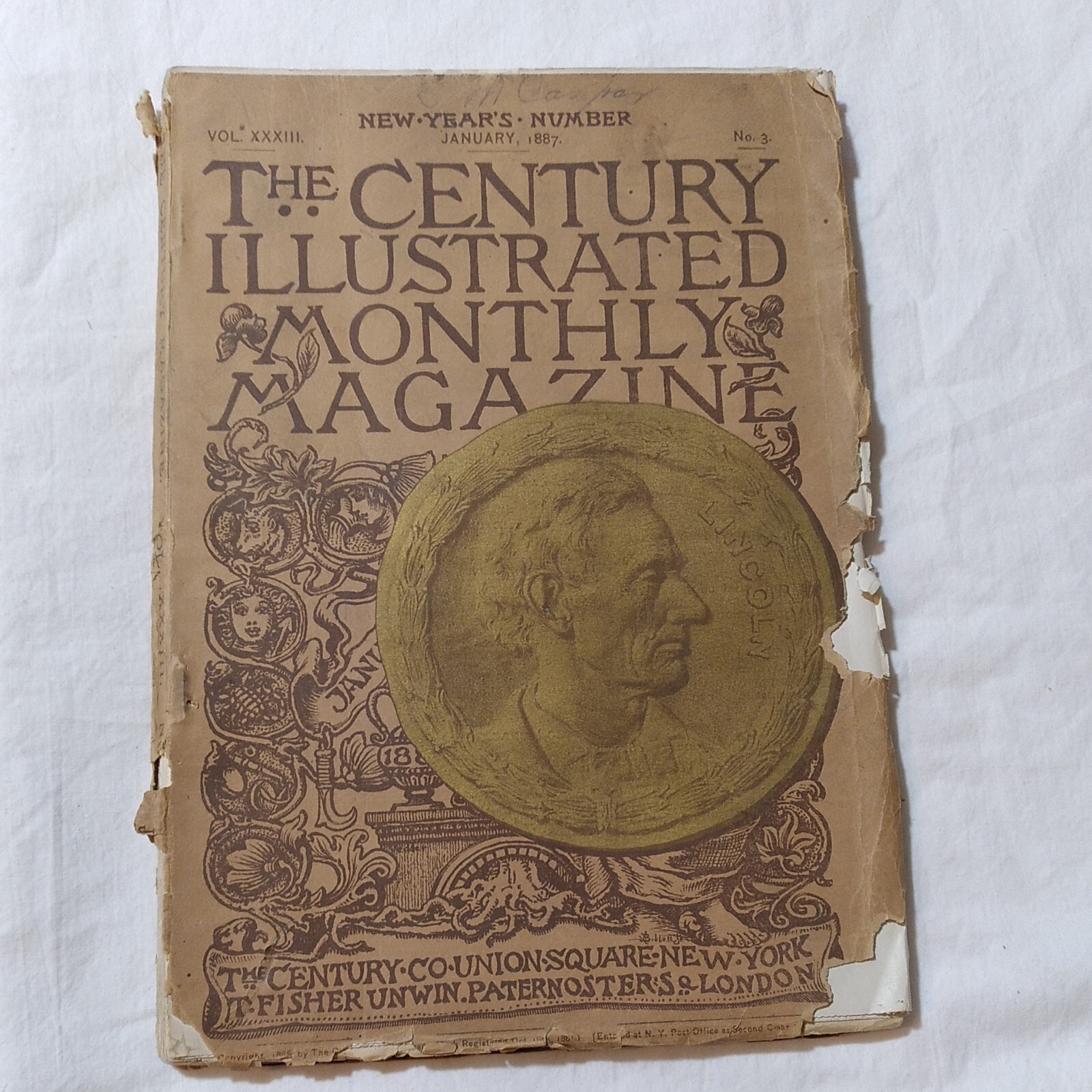 Antique Comets Meteors S.P. Langley The Century Illustrated Monthly Magazine